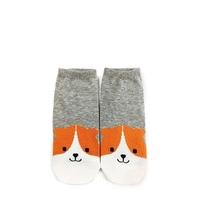 happy cat ankle socks