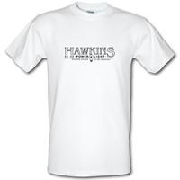 Hawkins Power & Light male t-shirt.