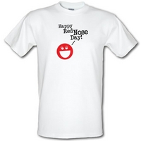 Happy Red Nose Day male t-shirt.