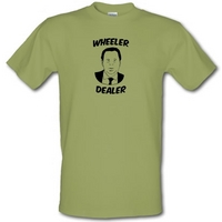 Harry Redknapp Wheeler Dealer male t-shirt.