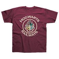 harry potter hogwarts railway t shirt l