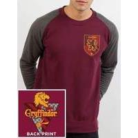 Harry Potter - House Gryffindor (baseball Sweatshirt) (small)