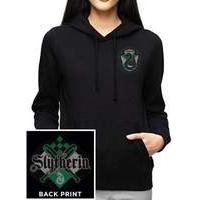 Harry Potter - House Slytherin (fitted Hooded Sweatshirt) (x Large)