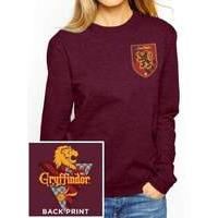 Harry Potter - House Gryffindor (fitted Crewneck Sweatshirt) (x Large)