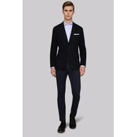 Hardy Amies Navy Washed Wool Jacket