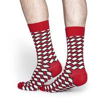 Happy Socks Basket Socks - Red