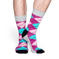 Happy Socks Argyle Socks - Pink