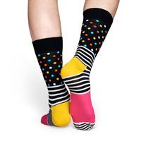 Happy Socks Stripe and Dot Socks - Black