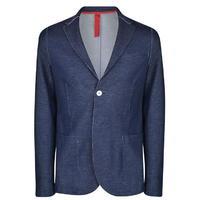 HARRIS WHARF LONDON Denim Effect Jersey Jacket