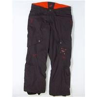Halti - Size: L - Drymaxx Winter / Ski Trousers / Pants / Salopettes - Plum