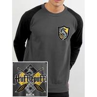 Harry Potter - House Hufflepuff Men\'s XX-Large Sweatshirt - Grey