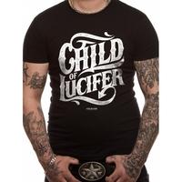 Hate No Hate - Child of Lucifer Men\'s Small T-Shirt - Black