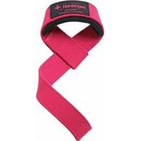 harbinger womens padded cotton lifting straps pink