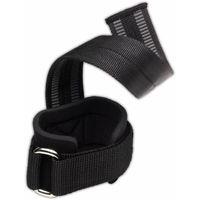 harbinger big grip no slip pro lifting straps black 