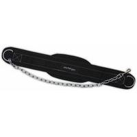 Harbinger PolyPro Dip Belt With Chain Black