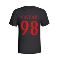 hachim mastour ac milan hero t shirt black kids