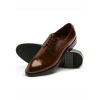 Hackman Brown Oxford Calf Leather With Rubber Sole