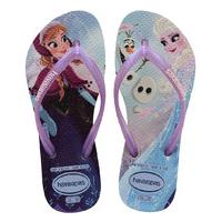 havaianas flip flops kids flipflops slim frozen white