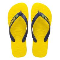 havaianas flip flops kids flipflops brasil logo yellow