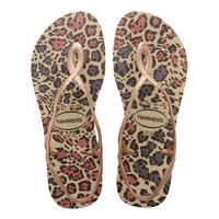 havaianas flip flops flipflops luna animals beige