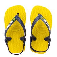 Havaianas-Flip flops - Baby Flipflops Brasil Logo - Yellow