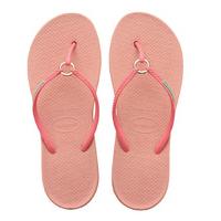 havaianas flip flops flipflops ring pink