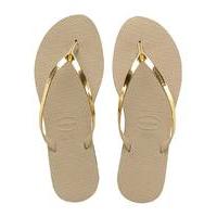 Havaianas-Flip flops - Flip Flops You Metallic - Beige