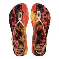 Havaianas-Flip flops - Flipflops Luna Print - Beige