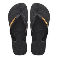 Havaianas-Flip flops - Flipflops Logo Metallic - Black