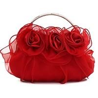 Handbag Luxurious Satin Evening Handbags/Clutches//Mini-Bags With Chain
