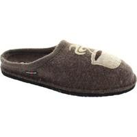 Haflinger Flair Cafe men\'s Slippers in brown