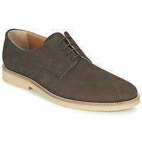 hackett blucher nubbuck mens casual shoes in brown