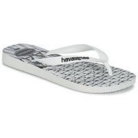 havaianas star wars mens flip flops sandals shoes in white