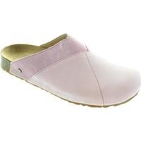 Haflinger bio geraldine women\'s pink closed toe slip on leather mule sand women\'s Clogs (Shoes) in pink