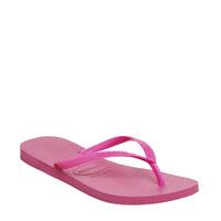 havaianas slim flip flop shocking pink