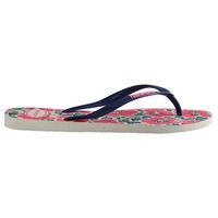 havaianas slim floral flip flops