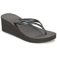 havaianas high fashion womens flip flops sandals shoes in black