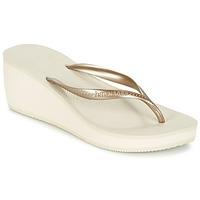 havaianas high fashion womens flip flops sandals shoes in beige