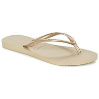 Havaianas SLIM women\'s Flip flops / Sandals (Shoes) in gold