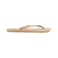 Havaianas Slim Bronze Toe Post Flip Flop