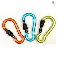 handy heroes pear shaped carabiner colour assorted