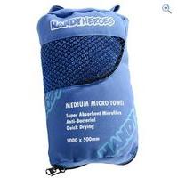 Handy Heroes Medium Microfibre Towel (50cm x 100cm) - Colour: Blue