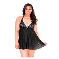 Halter chemise and thong