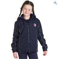 harry hall airton junior waterproof jacket size 7 8 colour navy