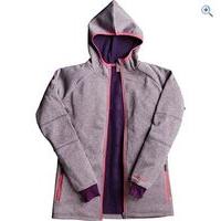 harry hall whiston womens powerstretch hoody size 18 colour aubergine  ...