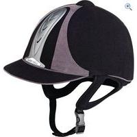 Harry Hall Legend (Adult) Riding Hat - PAS015 - Size: 67-8 - Colour: Black / Grey