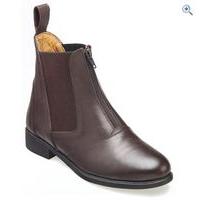 Harry Hall Men\'s Hartford Zip Jodhpur Boots - Size: 8 - Colour: Brown