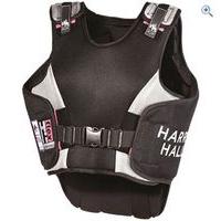 harry hall ladies hi flex body protector size xl colour black