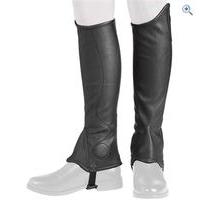 harry hall dalton unisex synthetic gaiters size m colour black