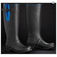 Harry Hall Brinsworth Wellies - Size: 7 - Colour: Black / Blue